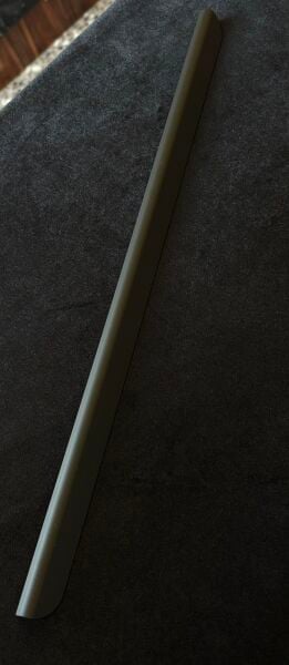 METAX ULUS DÜZ 512MM DOLAP KULPU SİYAH