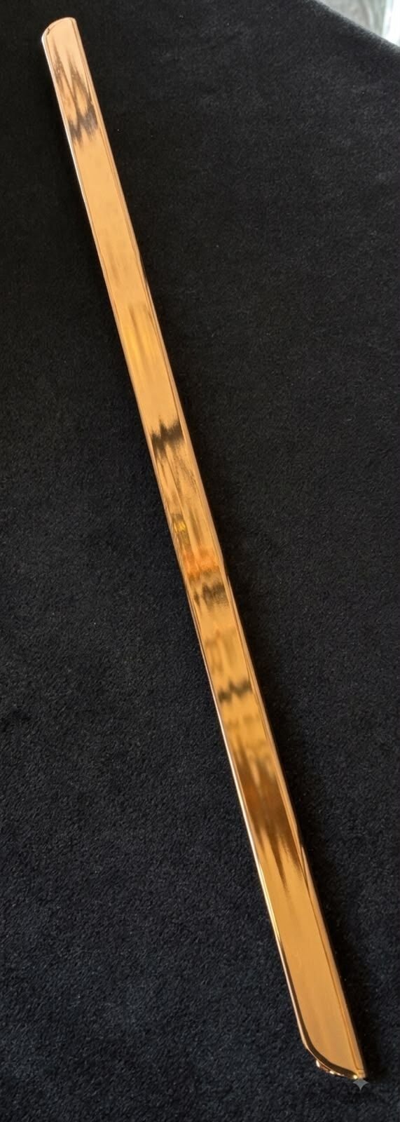 METAX ULUS DÜZ 512MM DOLAP KULPU BRONZ