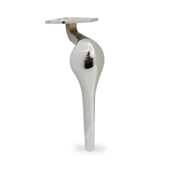 KAŞIK MOBİLYA AYAK 17 CM KROM