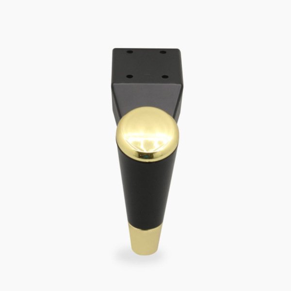TORYUM MOBİLYA AYAK 15 CM SİYAH ALTIN