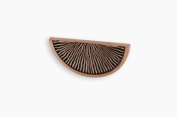 YENİ ZEBRA MOBİLYA KULP 64 MM SİYAH ROSE