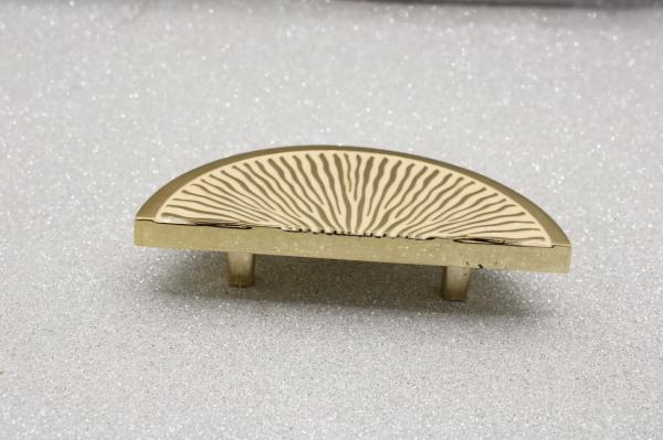 YENİ ZEBRA MOBİLYA KULP 64 MM KREM ALTIN