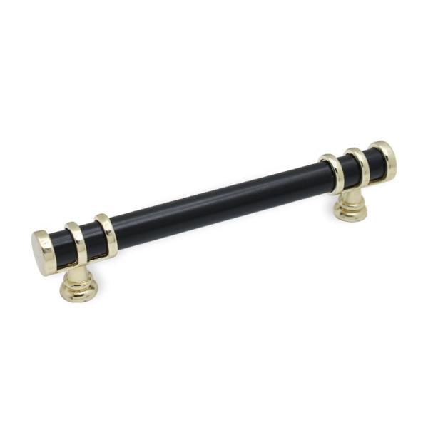 RİNG MOBİLYA KULP 128 MM SİYAH ALTIN