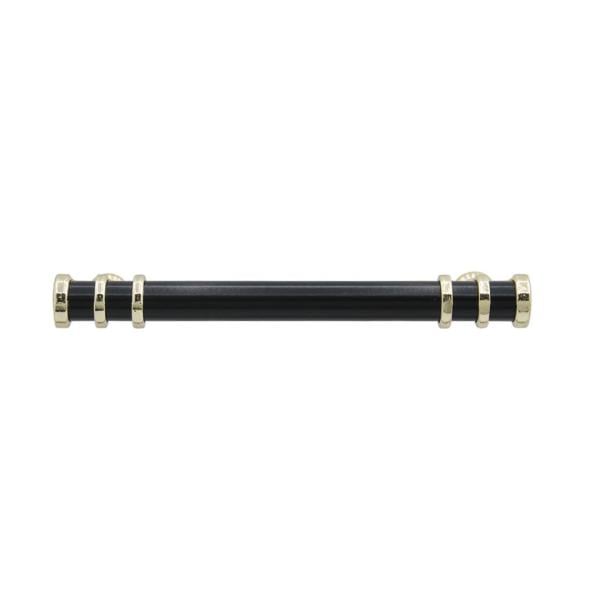 RİNG MOBİLYA KULP 128 MM SİYAH ALTIN