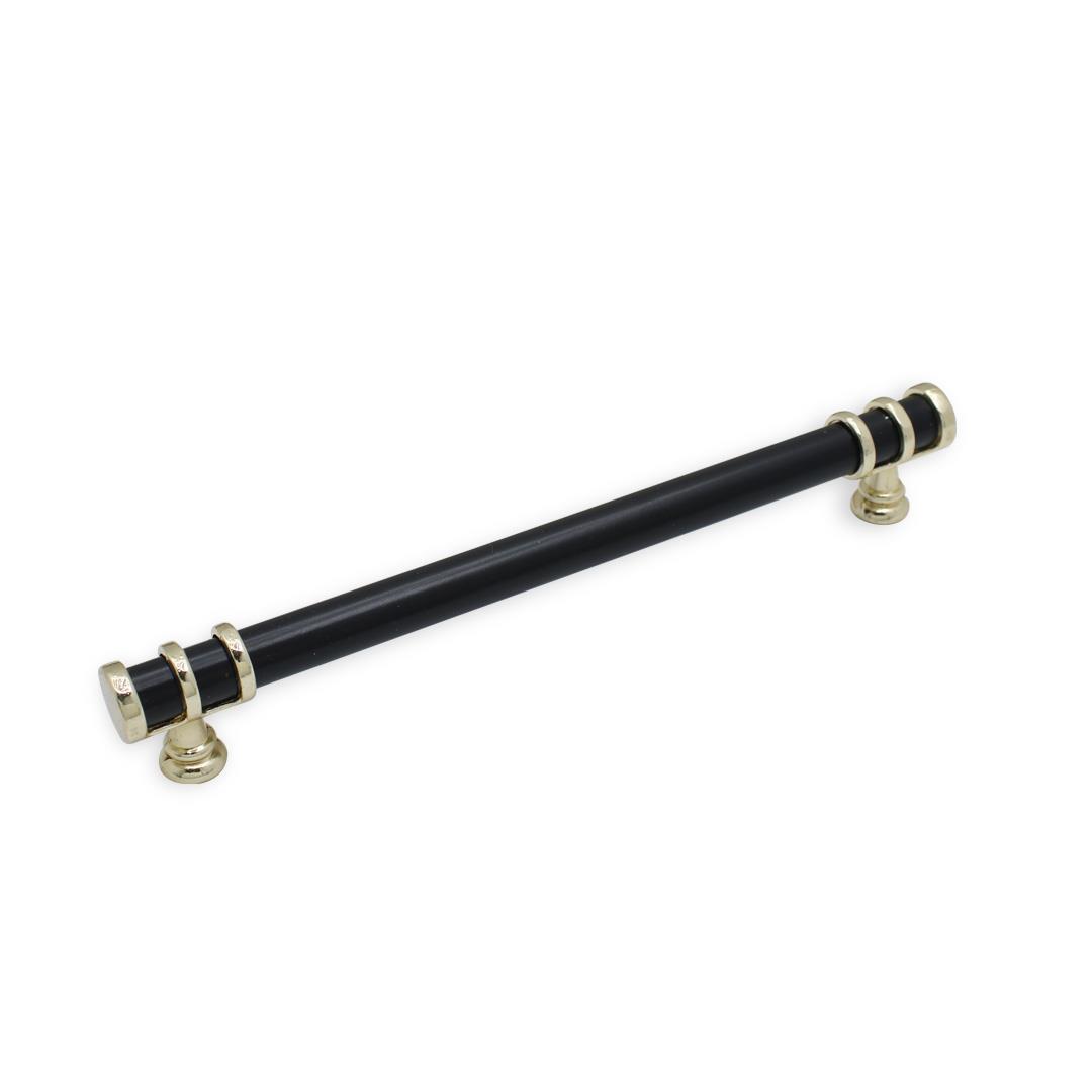 RİNG MOBİLYA KULP 192 MM SİYAH ALTIN