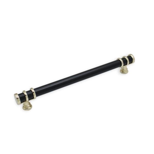 RİNG MOBİLYA KULP 192 MM SİYAH ALTIN