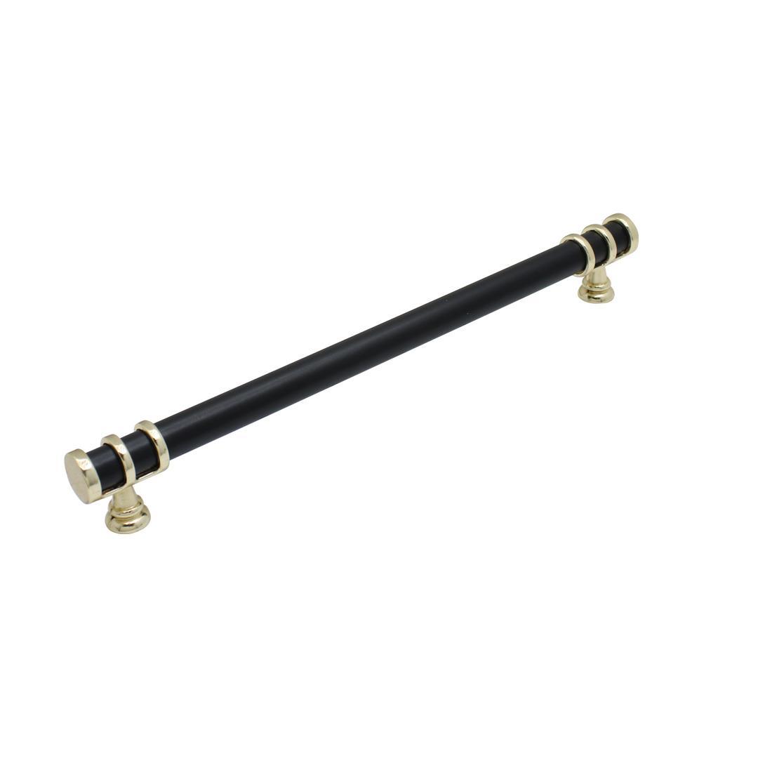 RİNG MOBİLYA KULP 224 MM SİYAH ALTIN