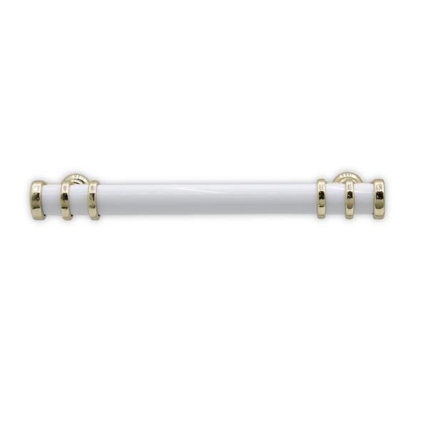 RİNG MOBİLYA KULP 128 MM ALTIN BEYAZ