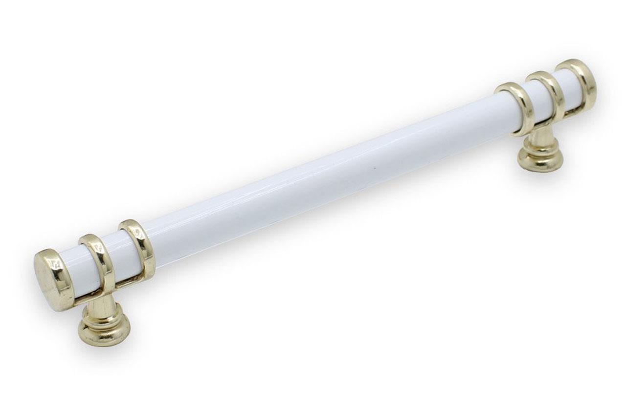 RİNG MOBİLYA KULP 192 MM BEYAZ ALTIN