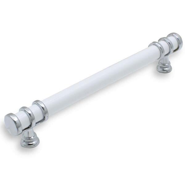 RİNG MOBİLYA KULP 224 MM BEYAZ KROM