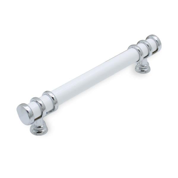 RİNG MOBİLYA KULP 128 MM KROM BEYAZ