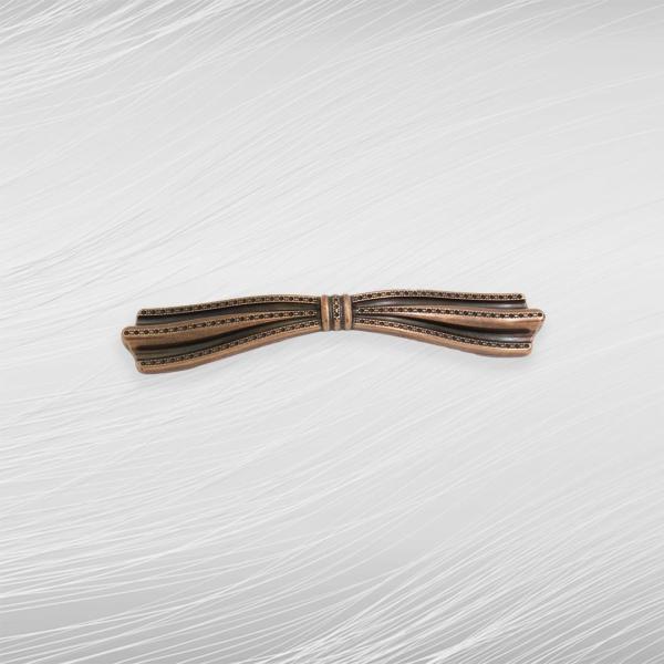 ÖZSAN MİMOZA MOBİLYA KULP 128MM ANTİK BAKIR