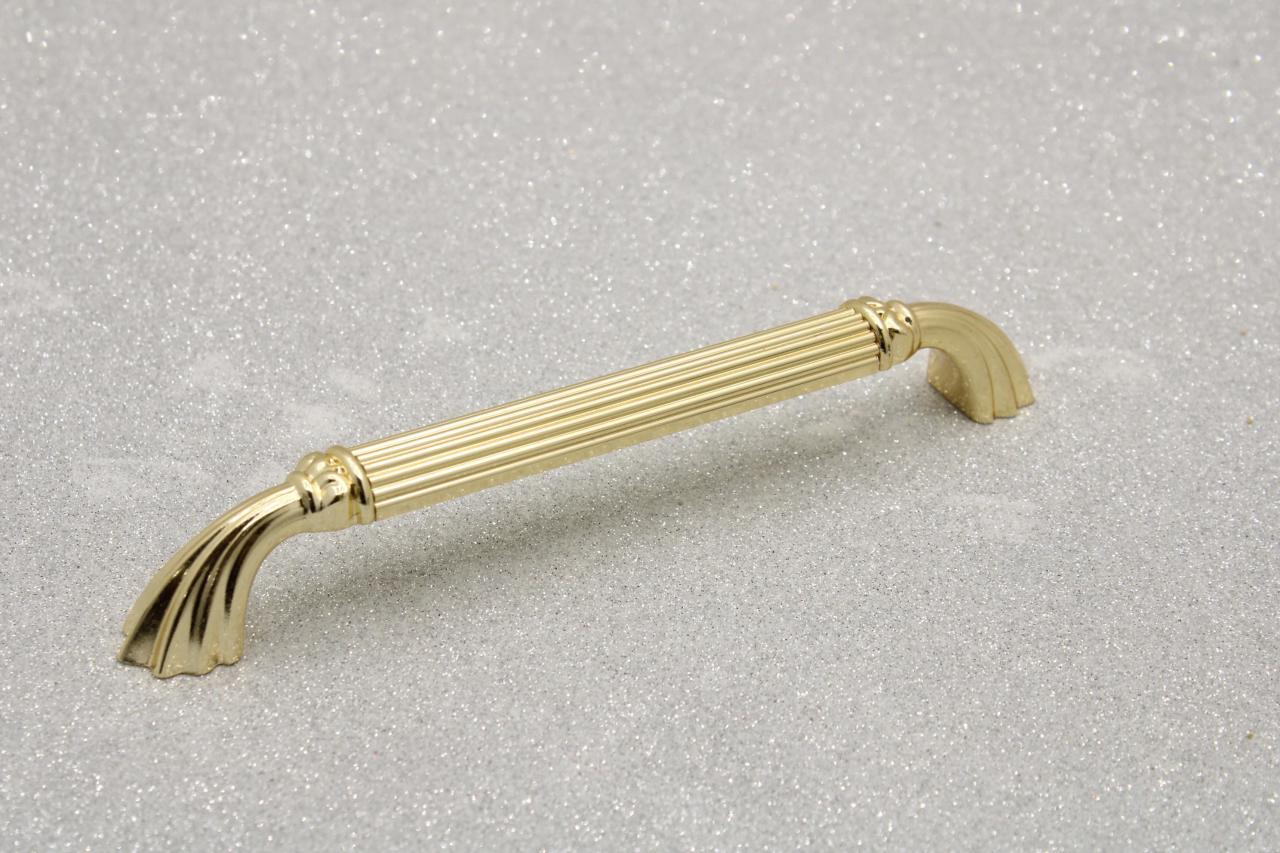 NATURA ÇİZGİLİ MOBİLYA KULP 160 MM ALTIN