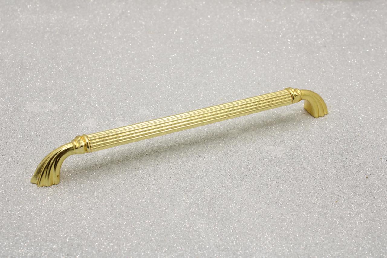 NATURA ÇİZGİLİ MOBİLYA KULP 224 MM ALTIN