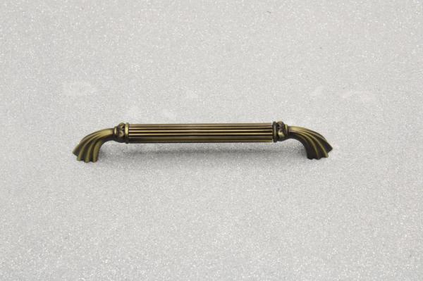 NATURA ÇİZGİLİ MOBİLYA KULP 160 MM ANTİK SARI