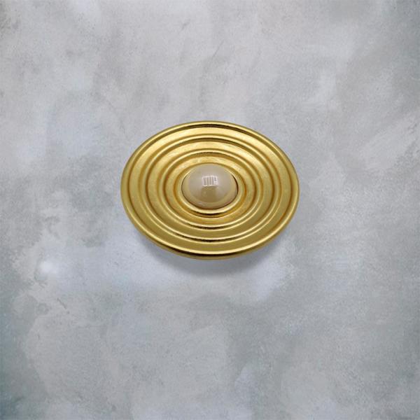 FEDA İNCİ DÜĞME 32 MM MAT ALTIN