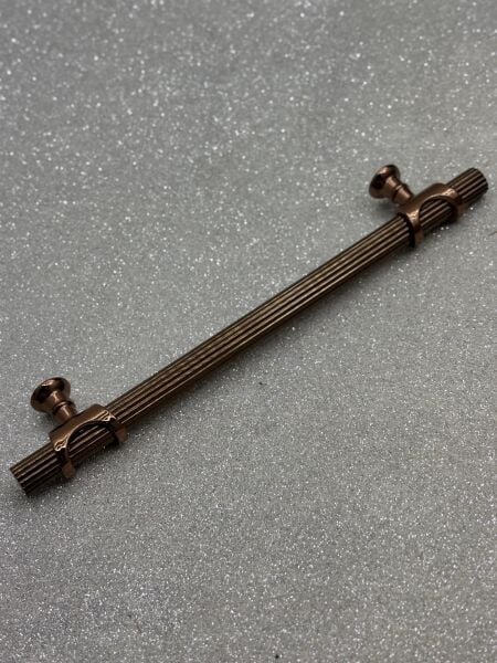 METAX ARSİN ÇİZGİLİ 160 mm DOLAP KULPU BRONZ