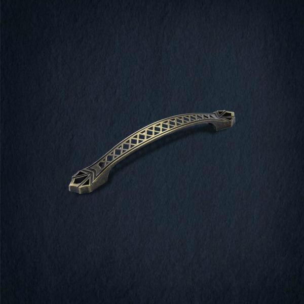 ÇELENK MOBİLYA KULP 96 MM ANTİK SARI