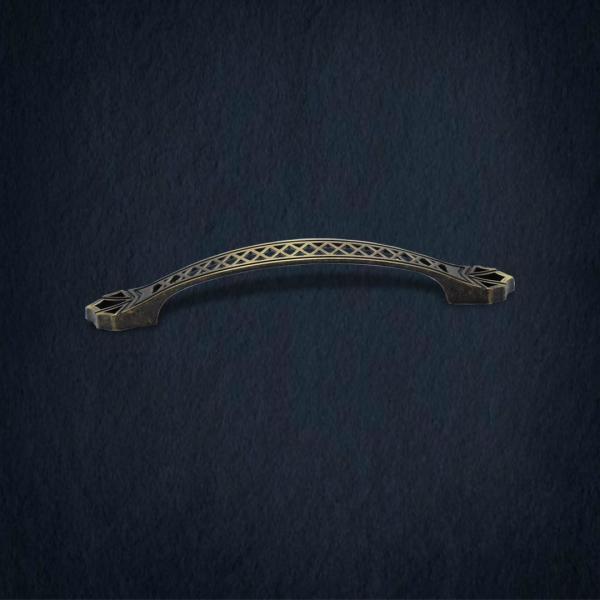 ÇELENK MOBİLYA KULP 96 MM ANTİK SARI