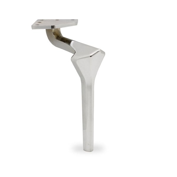 ELMAS METAL MOBİLYA AYAK 19 CM KROM