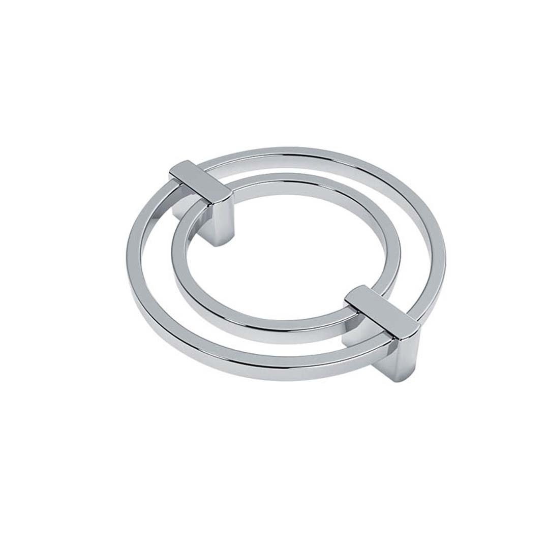 İKİLİ HALKA MOBİLYA KULP 64 MM KROM