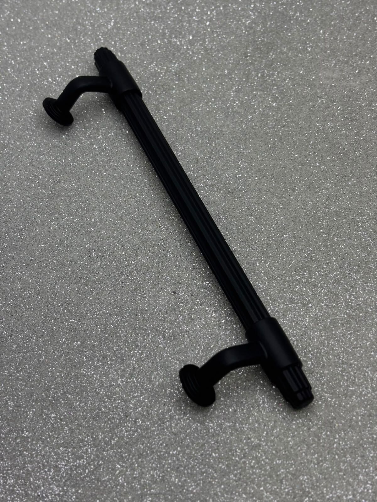 IRONNI CURVED 160mm DOLAP KULPU SİYAH