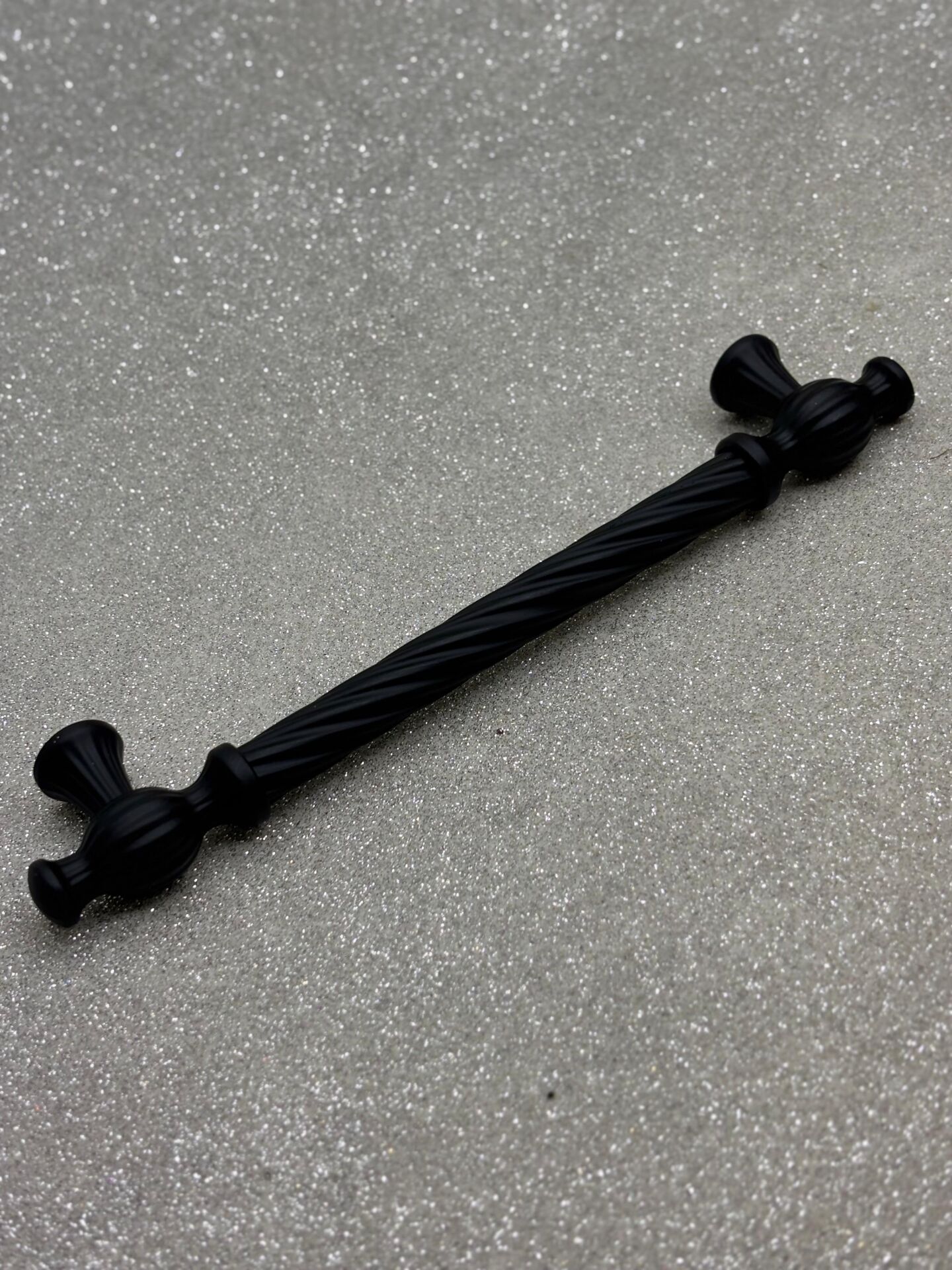 METAX KESİR BURMA 160mm DOLAP KULPU SİYAH