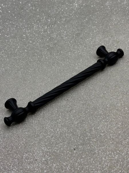 METAX KESİR BURMA 160mm DOLAP KULPU SİYAH