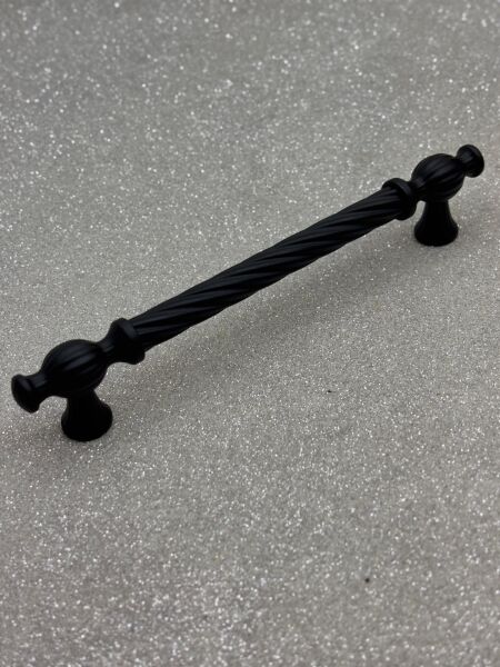 METAX KESİR BURMA 160mm DOLAP KULPU SİYAH