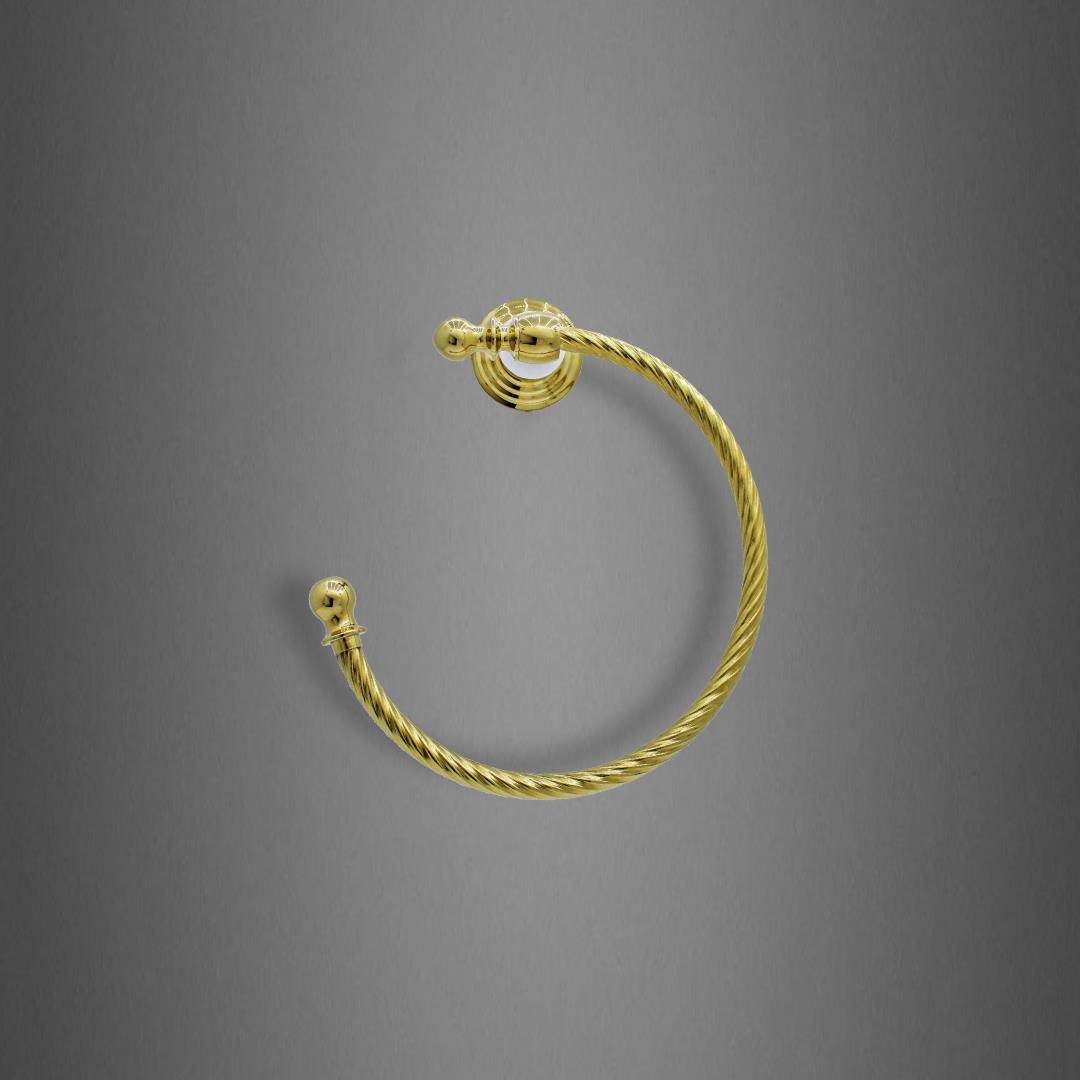 İRİS SERİSİ YUVARLAK HAVLULUK GOLD