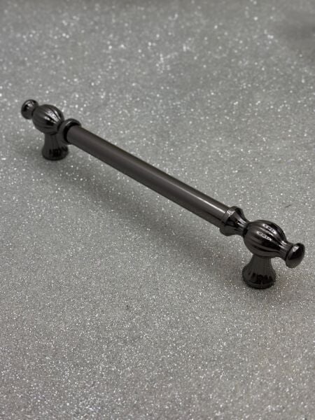 METAX KESİR DÜZ 160mm DOLAP KULPU FÜME