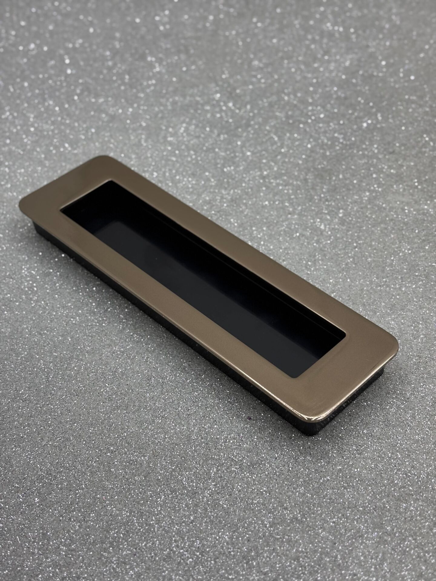 FDS AÇIK GÖMME 160mm DOLAP KULPU BRONZ SİYAH