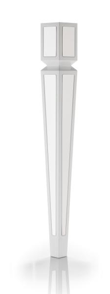 KRİSTAL PLASTİK MASA AYAĞI 75 CM BEYAZ