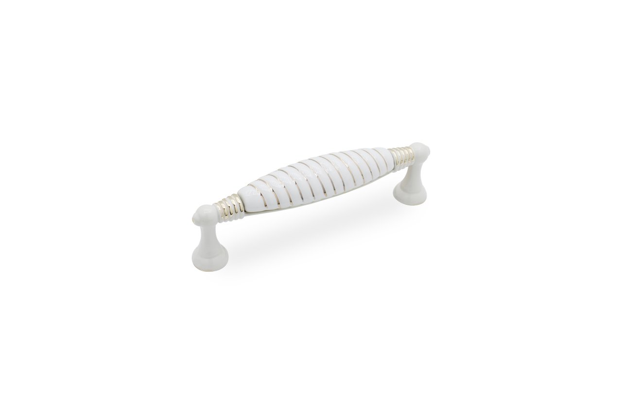 VENTUS MOBİLYA KULP 128MM ALTIN BEYAZ