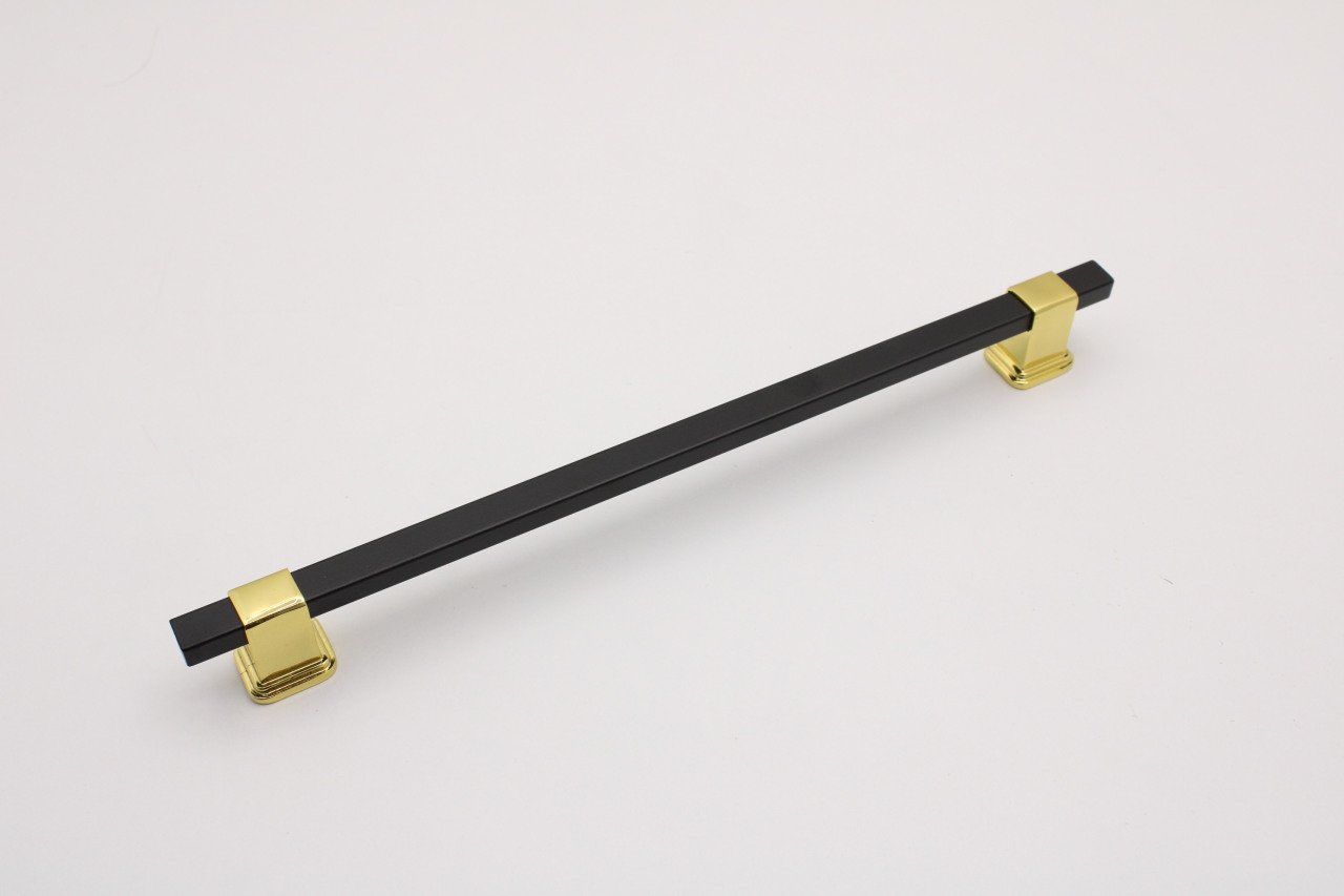 ÖZEN MOBİLYA KULP 136-256 MM ALTIN-SİYAH