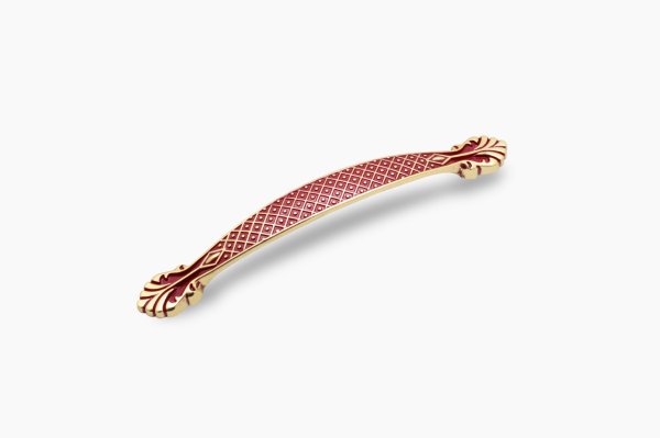 ÇİĞDEM MOBİLYA KULP 128 MM ALTIN KIRMIZI