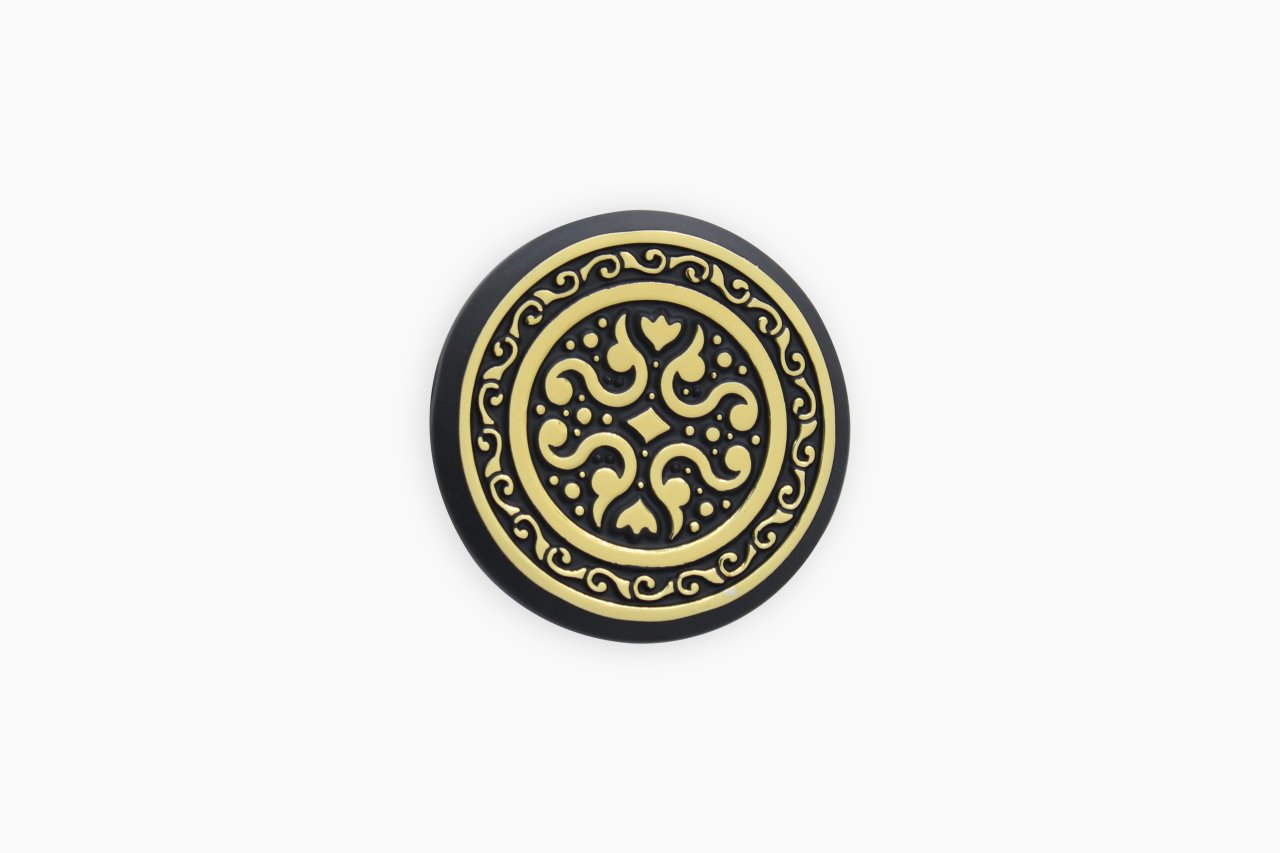 POLİ MOBİLYA KULP 32 MM SİYAH ALTIN