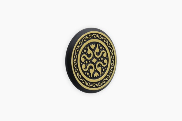 POLİ MOBİLYA KULP 32 MM SİYAH ALTIN