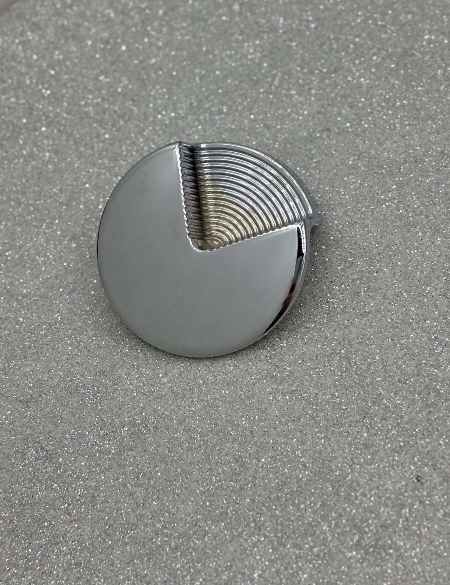 FDS MAYA 32MM DÜĞME KROM