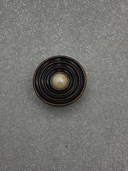 METAX FEDA 32MM DÜĞME ANTİK BAKIR