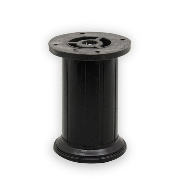 SOF PLASTİK SİYAH MOBİLYA AYAK 10 CM