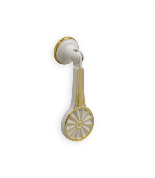 SOLE SARKAÇ MOBİLYA KULP 32 MM BEYAZ ALTIN