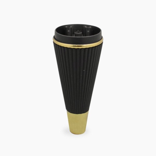 SEMENTA MOBİLYA AYAK 15 CM SİYAH ALTIN