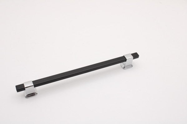 ÖZEN MOBİLYA KULP 136-224 MM KROM-SİYAH