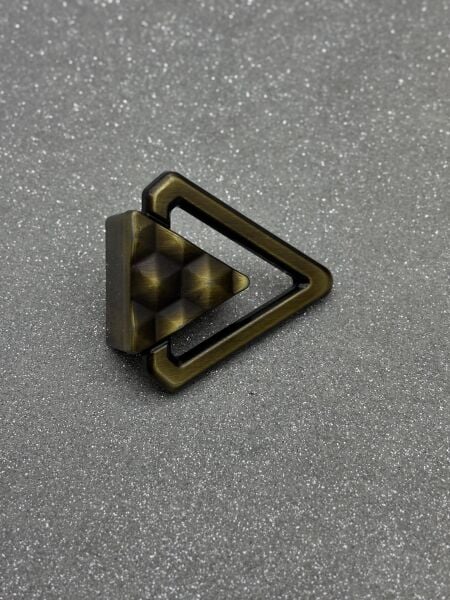 FDS MİLAN 32 MM DOLAP KULPU ANTİK SARI