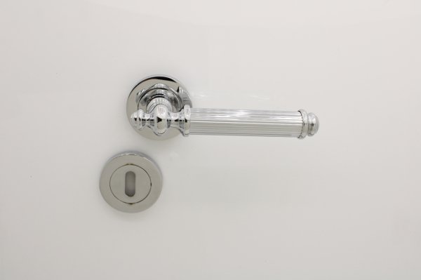 OLİMPOS ROZETLİ ODA KAPI KOLU KROM