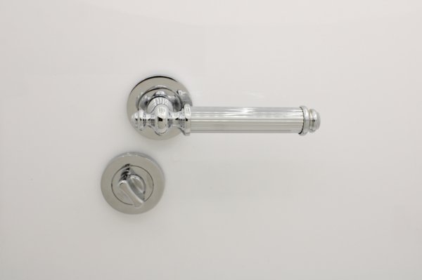 OLİMPOS ROZETLİ WC KAPI KOLU KROM
